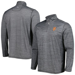 San Francisco Giants Tommy Bahama Delray IslandZone Half-Zip Top - Gray Tops