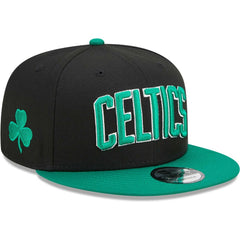 Boston Celtics Jersey Hook Statement Edition 9FIFTY Snapback Hat Black/Green