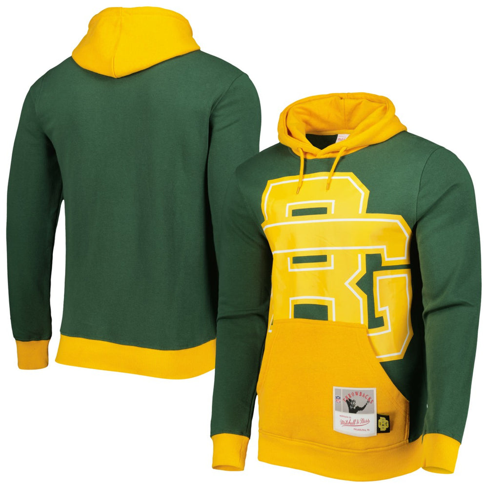 Green Bay Packers Big Face 5.0 Pullover Hoodie Green