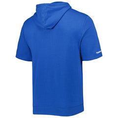 Los Angeles Rams Washed Short Sleeve Pullover Hoodie Royal