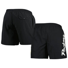 Green Bay Packers Team Essentials Nylon Shorts Black