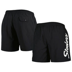 Pittsburgh Steelers Team Essentials Nylon Shorts Black