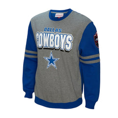 Dallas Cowboys All Over 2.0 Pullover Sweatshirt Royal