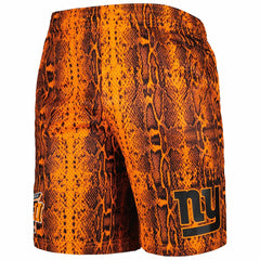 New York Giants New Era Summer Pop Shorts Orange