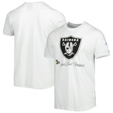 Las Vegas Raiders New Era Historic Champs T-Shirt White