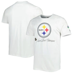Pittsburgh Steelers New Era Historic Champs T-Shirt White