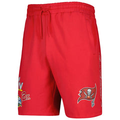 Tampa Bay Buccaneers New Era Historic Champs Shorts Red