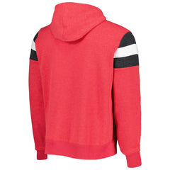 San Francisco 49ers '47 Legacy Premier Nico Pullover Hoodie Scarlet