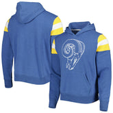 Los Angeles Rams '47 Legacy Premier Nico Pullover Hoodie Royal
