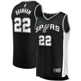 Malaki Branham San Antonio Spurs Fast Break Replica Player Jersey Icon Edition Black