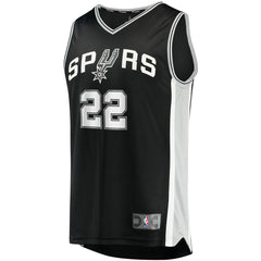 NBA Malaki Branham San Antonio Spurs Fast Break Replica Player Jersey - Icon Edition - Black