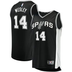 NBA Blake Wesley San Antonio Spurs Fast Break Replica Player Jersey - Icon Edition - Black