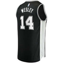 NBA Blake Wesley San Antonio Spurs Fast Break Replica Player Jersey - Icon Edition - Black