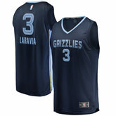 NBA Jake LaRavia Memphis Grizzlies Fast Break Replica Player Jersey - Icon Edition - Navy