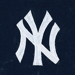 New York Yankees The Wild Collective Women's Marble Pullover Hoodie - Navy Hoodies