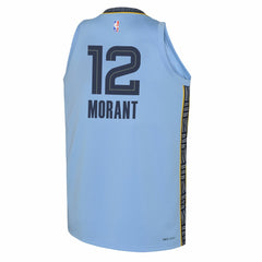 NBA Ja Morant Memphis Grizzlies Jordan Brand Youth Swingman Jersey - Statement Edition - Light Blue outlet