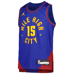 NBA Nikola Jokic Denver Nuggets Jordan Brand Youth Swingman Jersey sale - Statement Editi- Blue shop