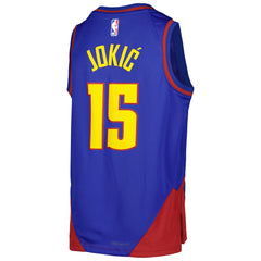NBA Nikola Jokic Denver Nuggets Jordan Brand Youth Swingman Jersey sale - Statement Editi- Blue shop
