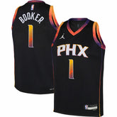NBA Devin Booker Phoenix Suns Jordan Brand Youth Swingman Jersey - Statement Edition - Black shop
