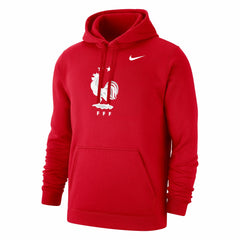 France National Team Club Primary Pullover Hoodie Red