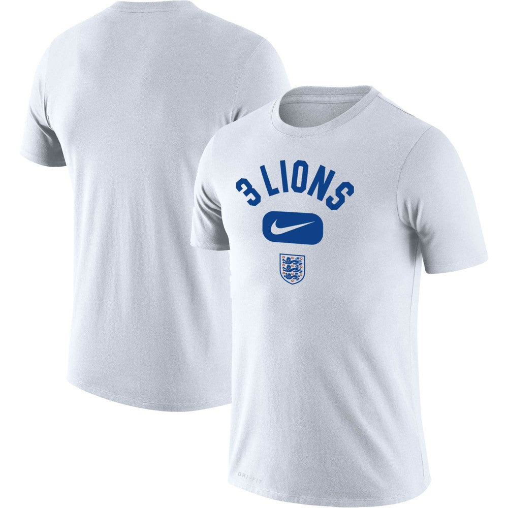 England National Team Lockup Legend Performance T-Shirt White