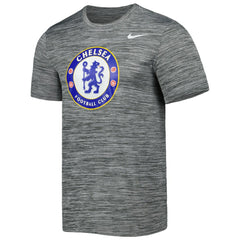 Chelsea Primary Logo Velocity Legend Performance T-Shirt Heather Gray