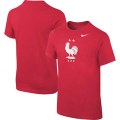 France National Team Youth Core Team T-Shirt Red
