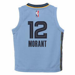 NBA Ja Morant Memphis Grizzlies Jordan Brand Preschool 2022/23 Statement Edition Jersey - Light Blue on sale
