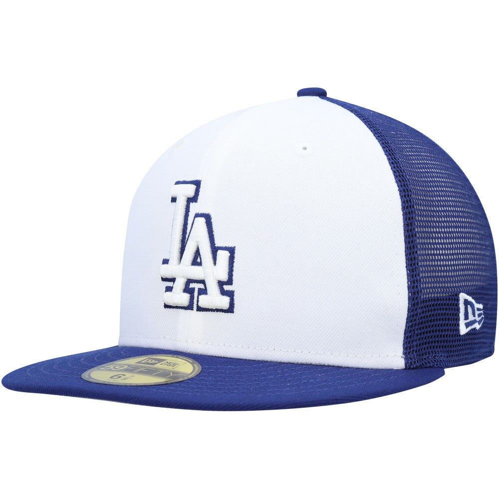 Los Angeles Dodgers New Era 2023 On-Field Batting Practice 59FIFTY Fitted Hat - White/Royal Hats