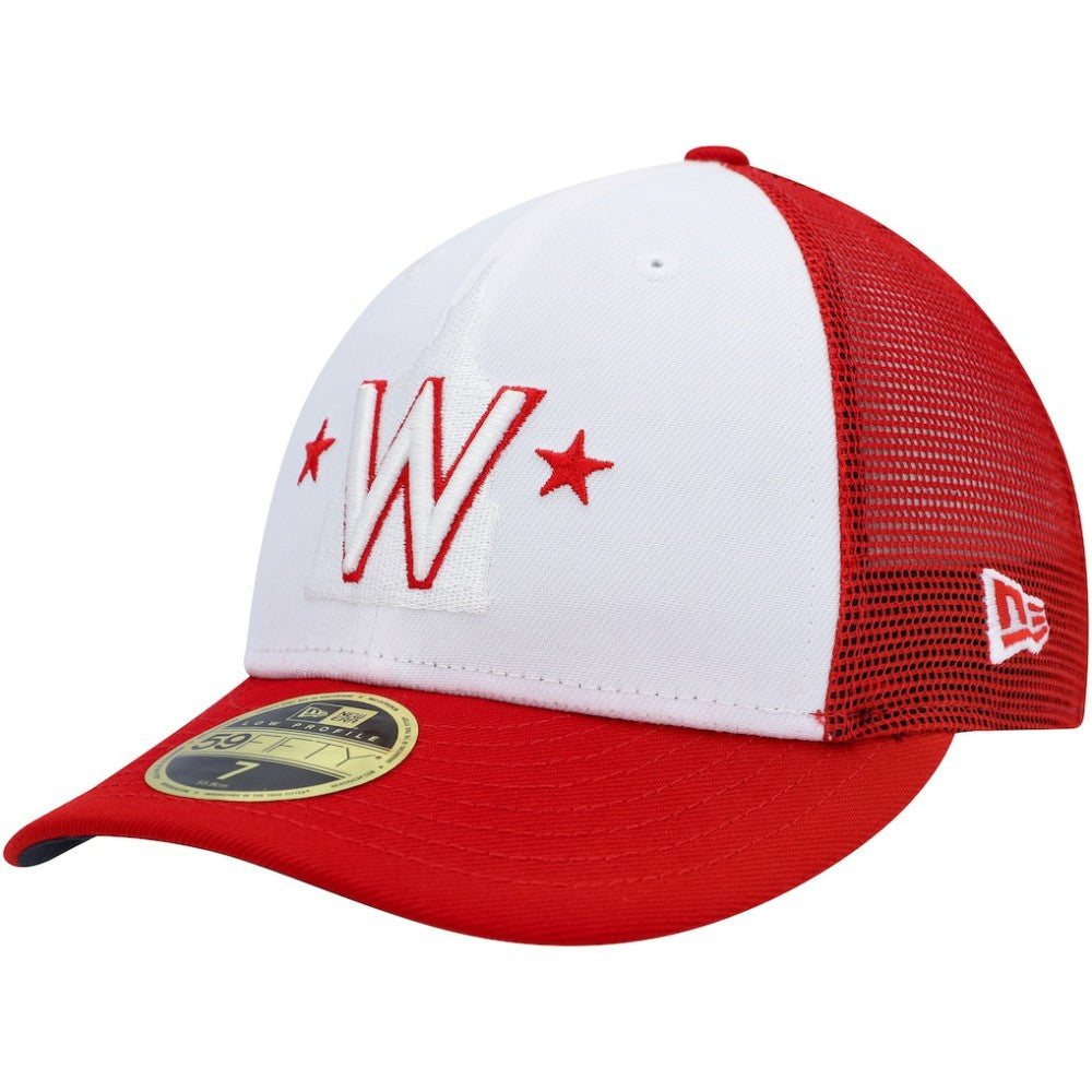 Washington Nationals New Era 2023 On-Field Batting Practice Low Profile 59FIFTY Fitted Hat - White/Red Hats