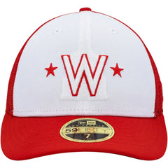 Washington Nationals New Era 2023 On-Field Batting Practice Low Profile 59FIFTY Fitted Hat - White/Red Hats