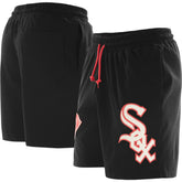 Chicago White Sox New Era Color Pack Knit Shorts - Black Shorts