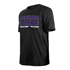 Colorado Rockies New Era Batting Practice T-Shirt - Black T-shirts