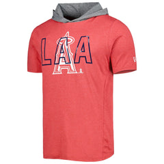 Los Angeles Angels New Era Team Hoodie T-Shirt - Red Hoodies