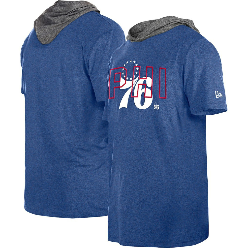 Philadelphia 76ers Active Hoodie T-Shirt Royal