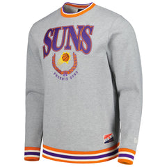 Phoenix Suns Unisex Vintage Throwback Crew Sweatshirt Heather Gray