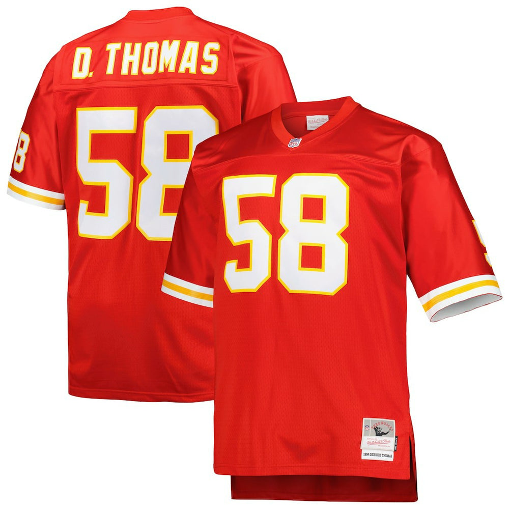 NFL Derrick Thomas Kansas City Chiefs Big & Tall 1994 Retired Player Replica Jersey - Red online