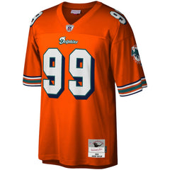 NFL Jason Taylor Miami Dolphins Big & Tall 2004 Retired Player Replica Jersey - Orange outlet