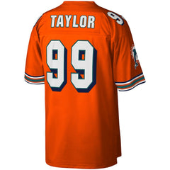 NFL Jason Taylor Miami Dolphins Big & Tall 2004 Retired Player Replica Jersey - Orange outlet