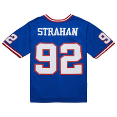 NFL Michael Strahan New York Giants Big & Tall 1993 Retired Player Replica Jersey - Royal cheap
