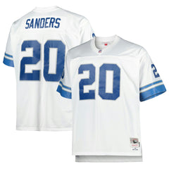 NFL Barry Sanders Detroit Lions Big & Tall 1996 Retired Player Replica Jersey - White on sale