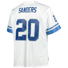 NFL Barry Sanders Detroit Lions Big & Tall 1996 Retired Player Replica Jersey - White on sale