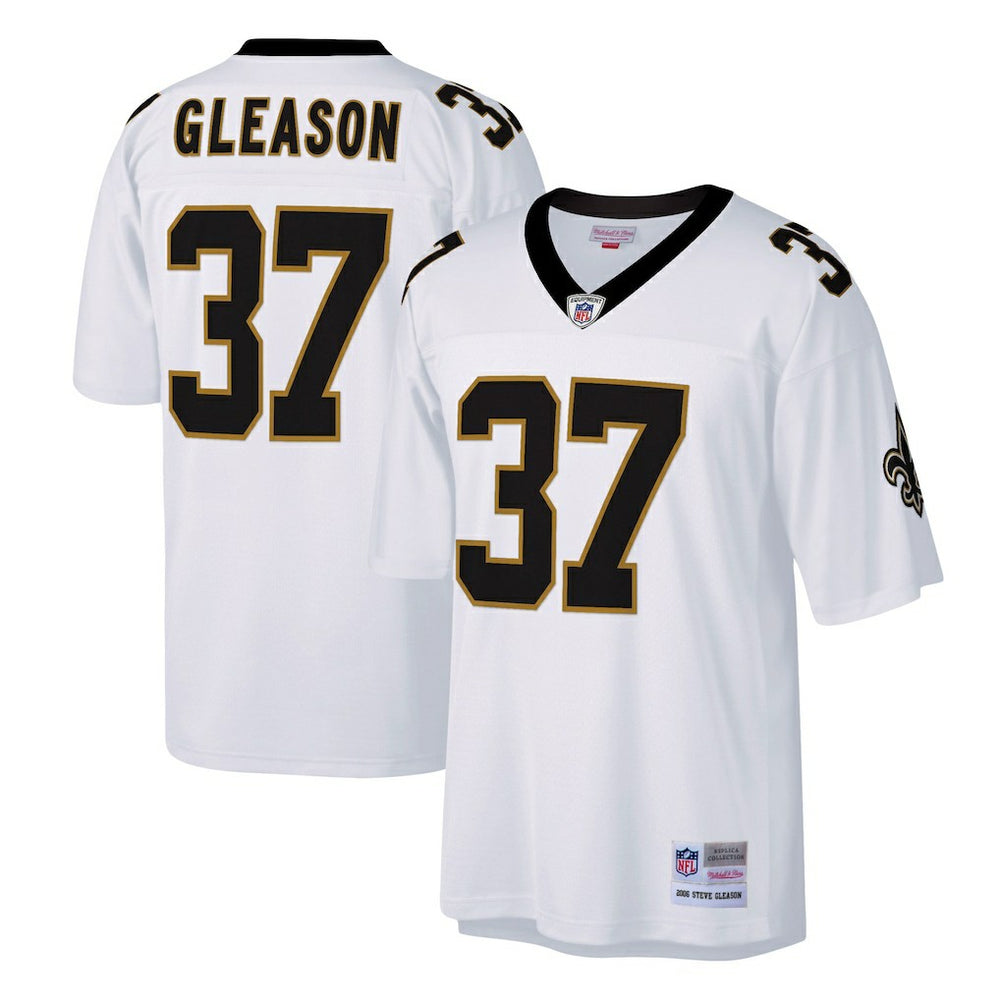 NFL Steve Gleason New Orleans Saints Big & Tall 2006 Retired Player Replica Jersey - White discount