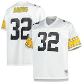Franco Harris Pittsburgh Steelers Big & Tall 1976 Retired Player Replica Jersey White