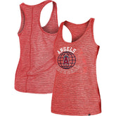 Los Angeles Angels New Era Women's Active Racerback Tank Top - Red Tanks