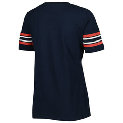 Boston Red Sox New Era Women's Team Stripe T-Shirt - Navy T-shirts
