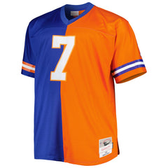 NFL John Elway Denver Broncos Big & Tall Split Legacy Retired Player Replica Jersey - Royal/Orange outlet