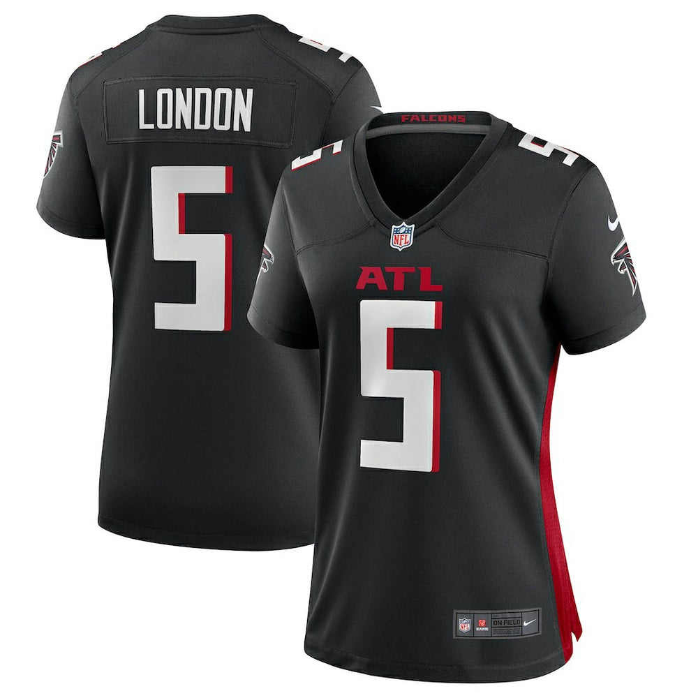 NFL Drake London Atlanta Falcons Women's Player Game Jersey - Black