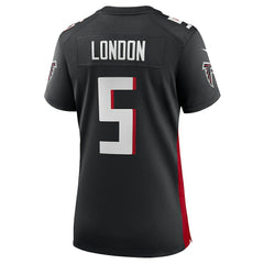 NFL Drake London Atlanta Falcons Women's Player Game Jersey - Black