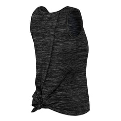 Brooklyn Nets Women's Space Dye Active Tank Top Black